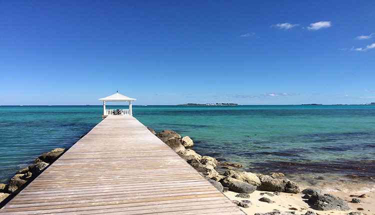 A long pier